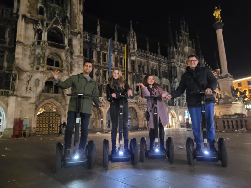 Munich: Guided City Highlights Night Tour by Segway - Tour Highlights