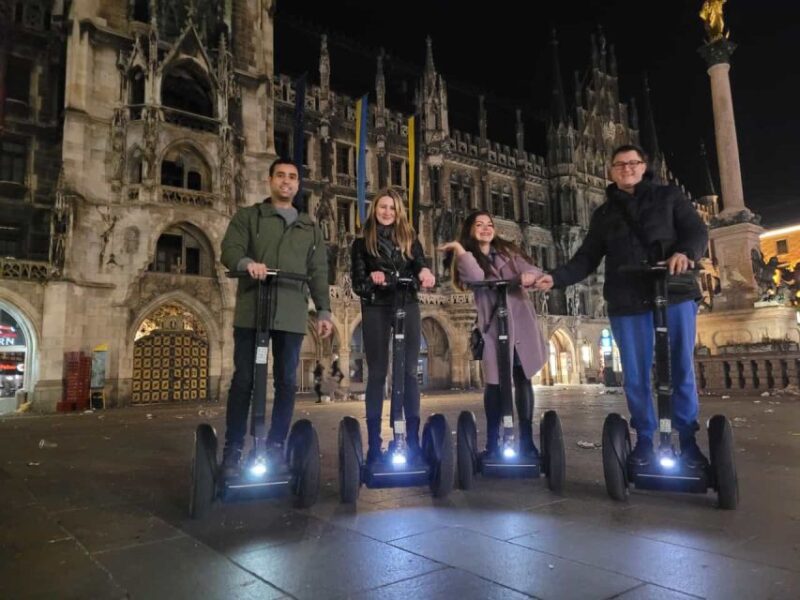 Munich: Guided City Highlights Night Tour by Segway - Cancellation Policy