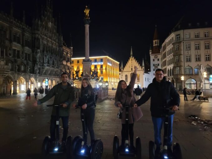 Munich: Guided City Highlights Night Tour by Segway - Restrictions