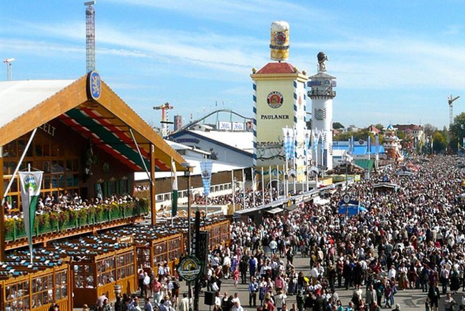 Munich Oktoberfest - Meet & Greet, Table, 2L Beer & Chicken - Food, Beverage, and Hostess Assistance