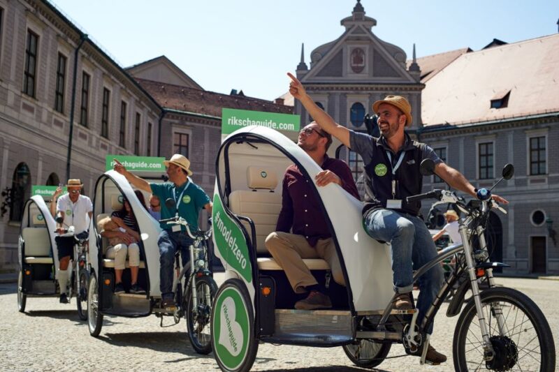 Munich: Old Town and English Garden Rickshaw Tour - Customizing the Tour Experience