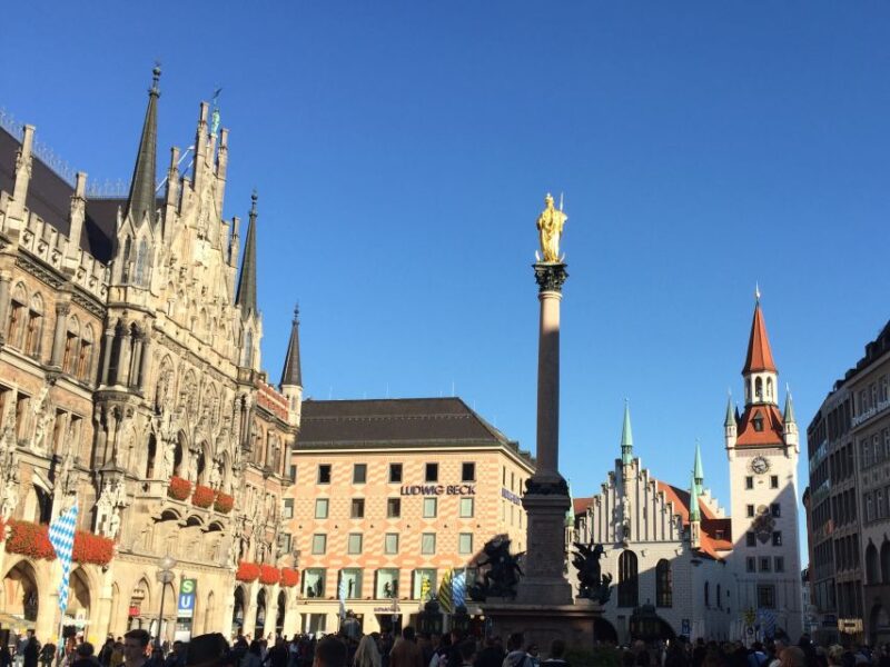 Munich: Private Half-Day Guided Walking Tour - Itinerary and Points of Interest