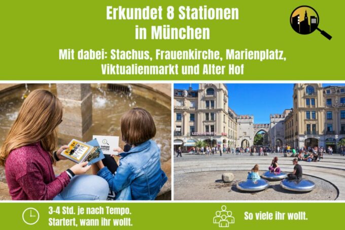 Munich: Scavenger Hunt Self-Guided Tour for Children - Flexible Pacing and Stops