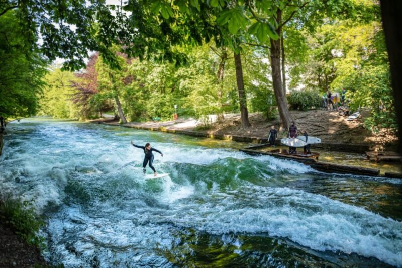 Munich Surf Experience Surfing In Munich Eisbach River Wave - Included Equipment and Amenities