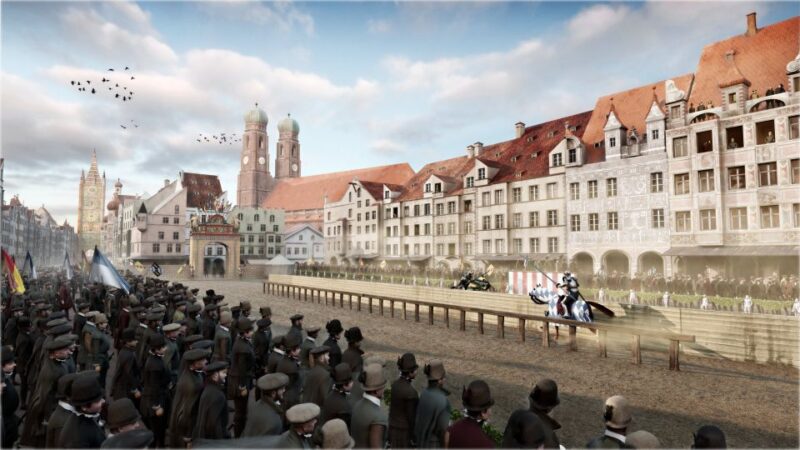 Munich: TimeRide GO! VR Walking Tour - Itinerary Details