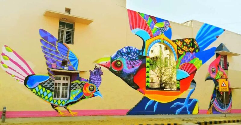 Mural Art Tour Of Delhi - Itinerary Highlights