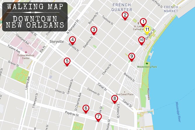 Murder Mystery Detective Experience in New Orleans LA - Meeting Point and Pickup Details
