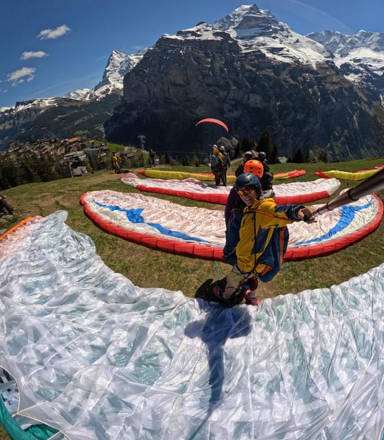Mürren: Paragliding Over Lauterbrunnen Cliffs and Waterfalls - Itinerary and Experience