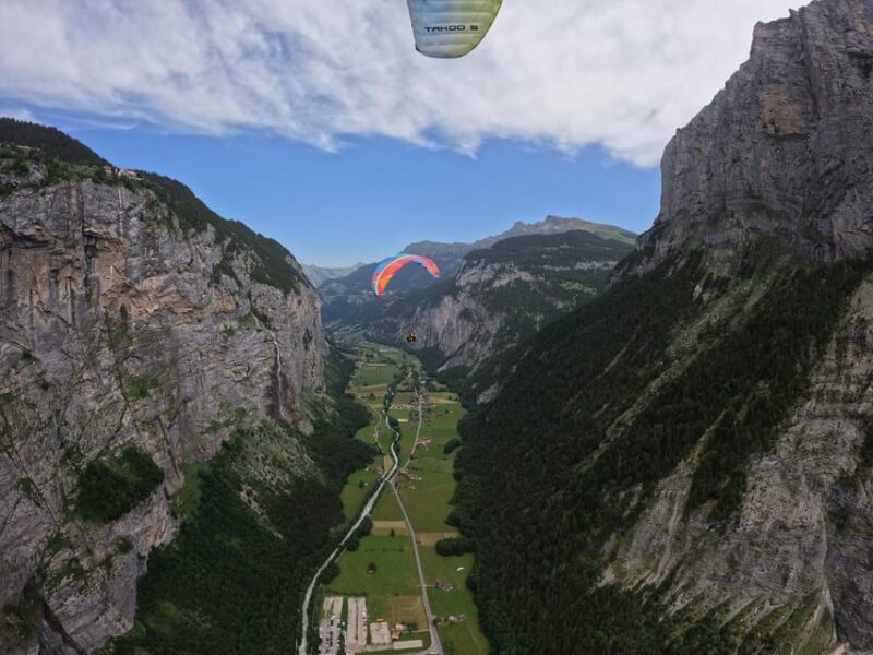 Mürren: Paragliding Over Lauterbrunnen Cliffs and Waterfalls - Customer Reviews and Ratings