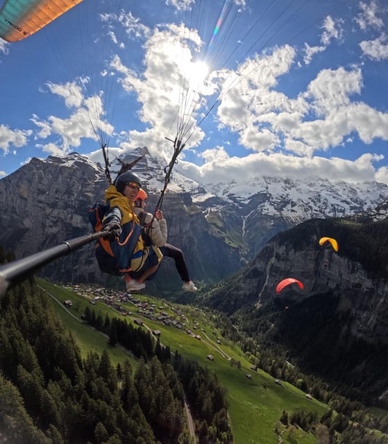 Mürren: Paragliding Over Lauterbrunnen Cliffs and Waterfalls - Frequently Asked Questions