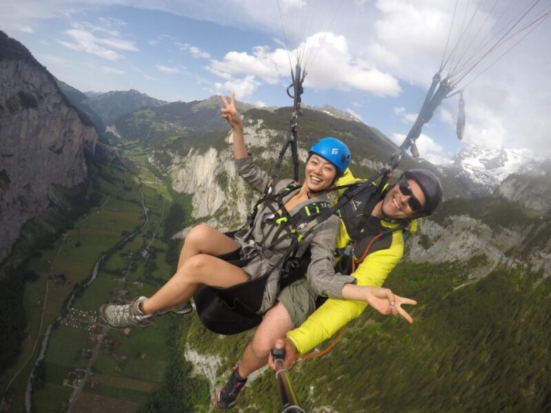 Mürren: Paragliding Over Lauterbrunnen Cliffs and Waterfalls - Tour Overview