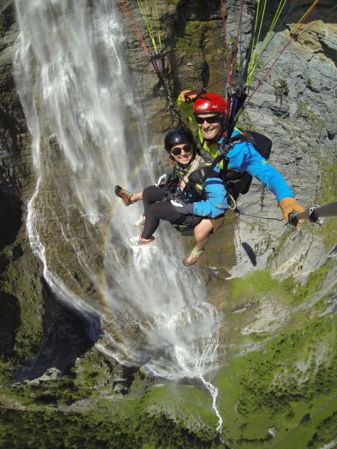 Mürren: Paragliding Over Lauterbrunnen Cliffs and Waterfalls - Breathtaking Valley Views
