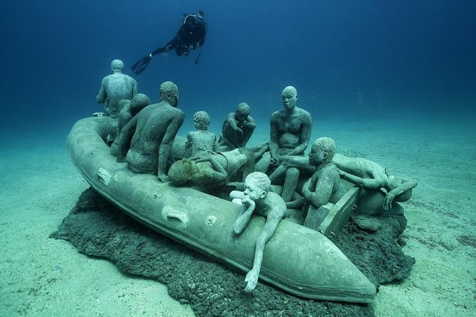 Museo Atlantico for Certified Divers - Exploring Underwater Sculptures