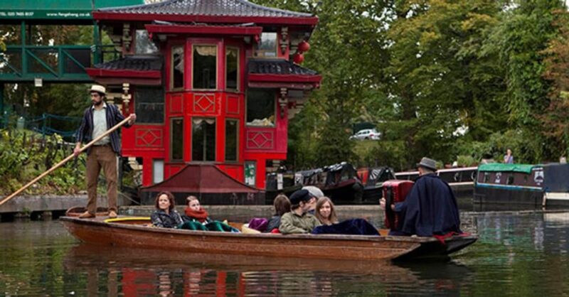 Music Boat (Punting) Trip: Camden, London Thru Regents Canal - Bring Your Own Drinks