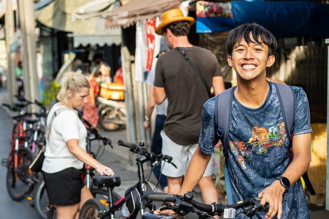 Must-Try: Hidden Bangkok Bike and Food Tour - Visiting Talad Plu Market