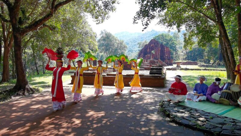 My Son Early Morning Tour With Vietnamese Lunch & Boat Trip - Visiting My Son Sanctuary