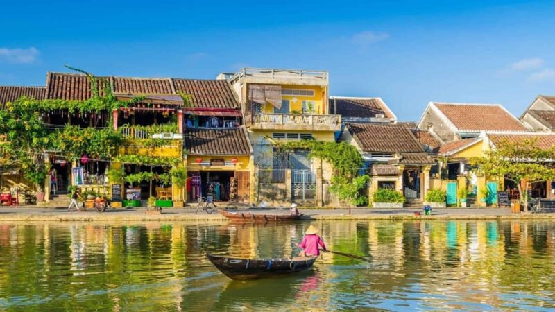My Son Sanctuary: Rice Paper Making & Hoi An Boat Ride Tour - Boat Cruise on Thu Bon River