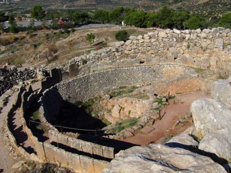 Mycenae: Audioguide - Citadel, Treasure of Atréus & Museum - Meeting Point and Entry
