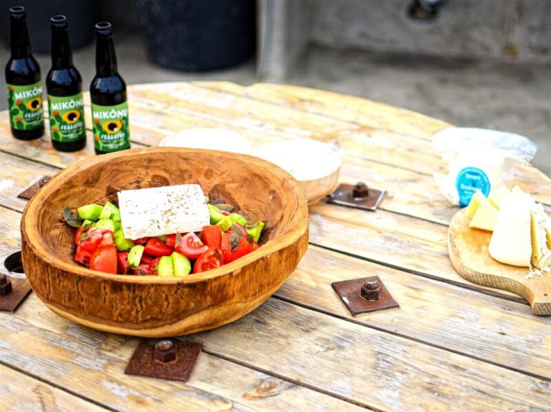 Mykonian Beer And Wine Tasting With Dining - Local Producers