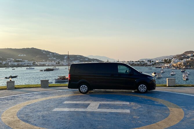 Mykonos Aiport - Port Tranfers - From/To Point to Point to Every Location - Booking and Reservation
