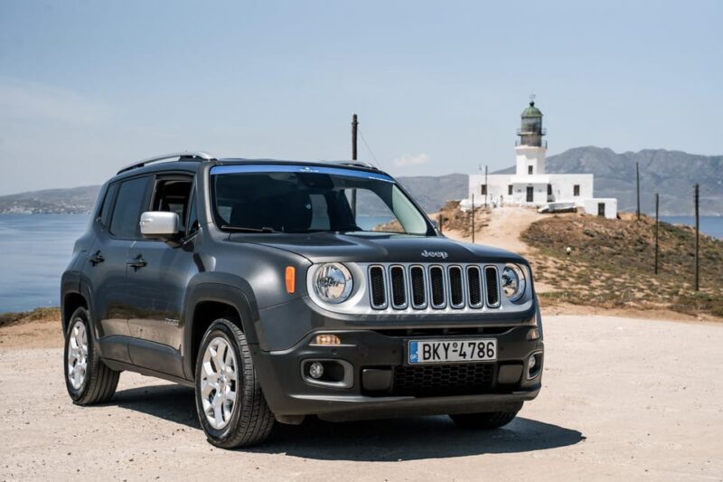 Mykonos: Airport and Port Transfer Service - Jeep Renegade - Driver and Communication
