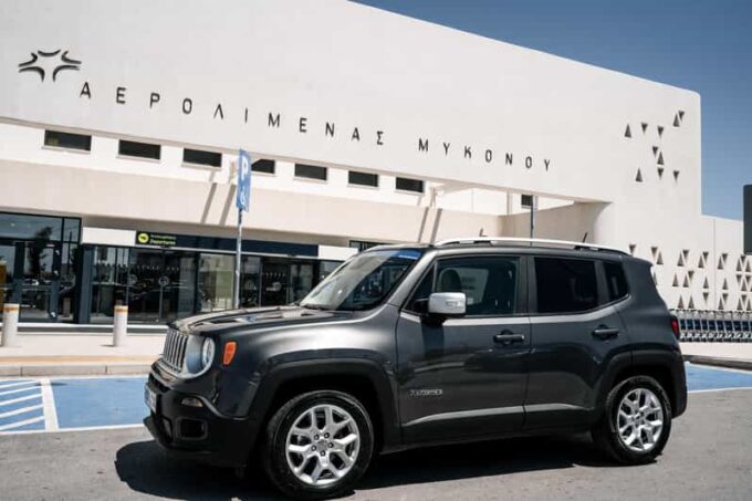 Mykonos: Airport and Port Transfer Service - Jeep Renegade - Booking Process