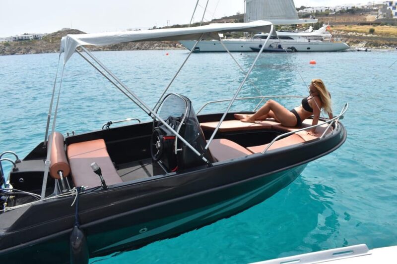 Mykonos Boat Rentals/ Free License Boats - Key Points