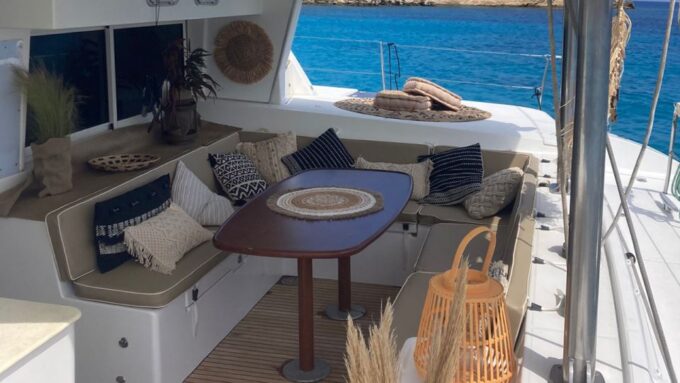Mykonos: Boho Experience Catamaran Cruise - Exploring Rhenia Beaches