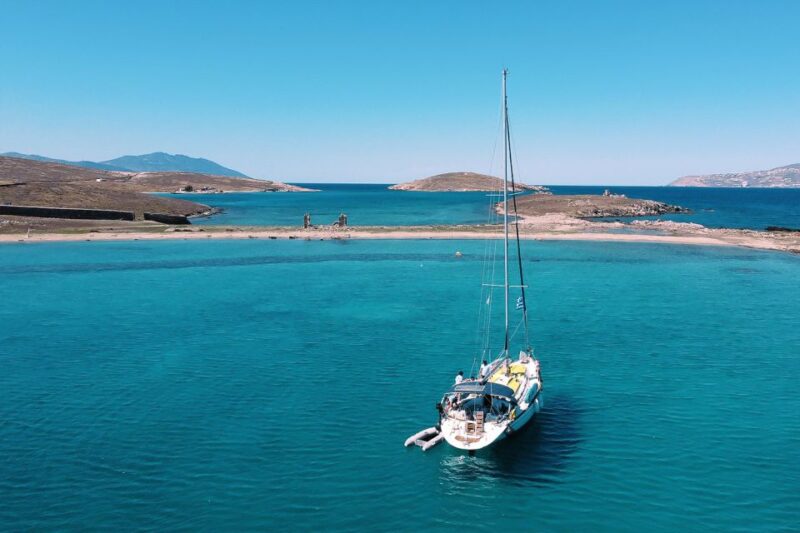 Mykonos: Delos and Rhenia Cruise With Swim and Greek Meal - Paddleboarding Adventure