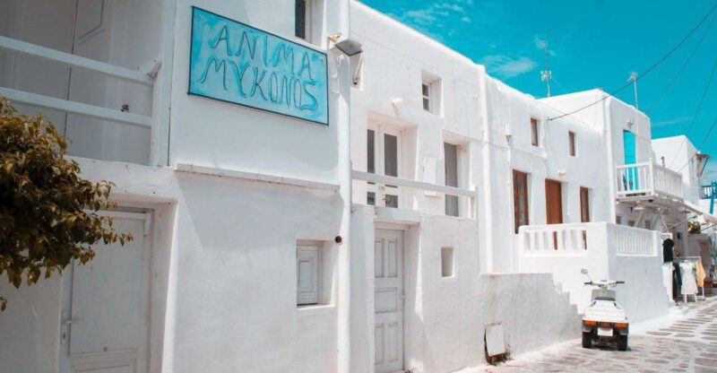 Mykonos: Delos and the City Walking Tour - Portico of Philip V