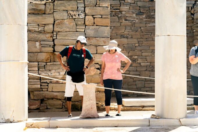 Mykonos: Delos Boat Transfer With Cell Phone Audioguide - Tips for Visiting Delos