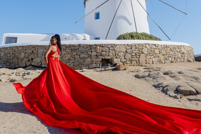 Mykonos Flying Dress Photoshoot - Photoshoot Locations