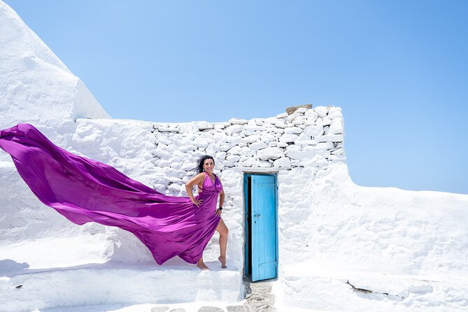 Mykonos Flying Dress Photoshoot - Booking and Cancellation Policy