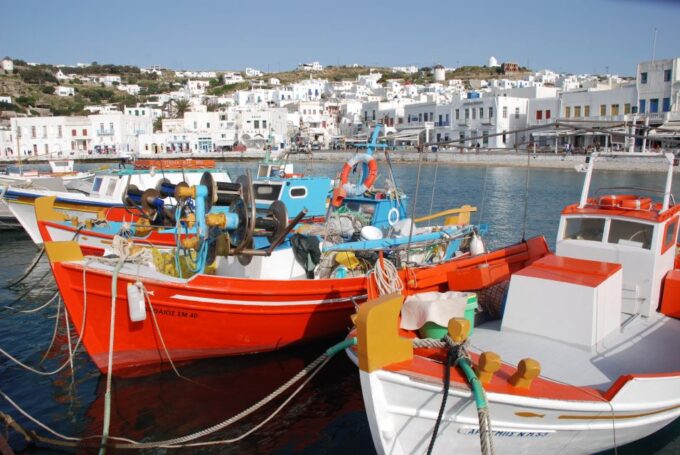 Mykonos: Half-Day City Walking Tour and Island Bus Tour - Meeting Point