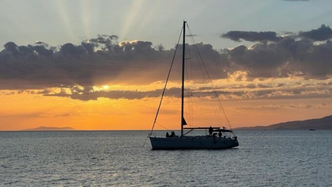 Mykonos: Private Aegean Sunset Cruise With Mykonian Platters - Sailing Yacht