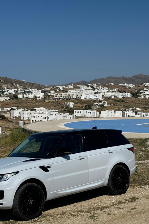 Mykonos Private Arrival/Departure Transfer With Range Rover - Key Points