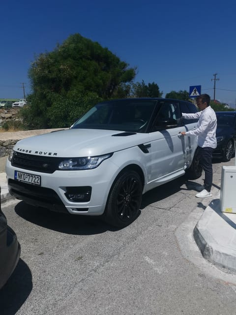 Mykonos Private Arrival/Departure Transfer With Range Rover - Suggested Timing