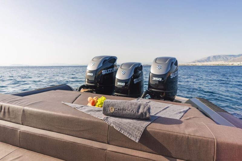 Mykonos Private Full Day Cruise With a Rafnar 1200 T-Top - Cruise Destinations