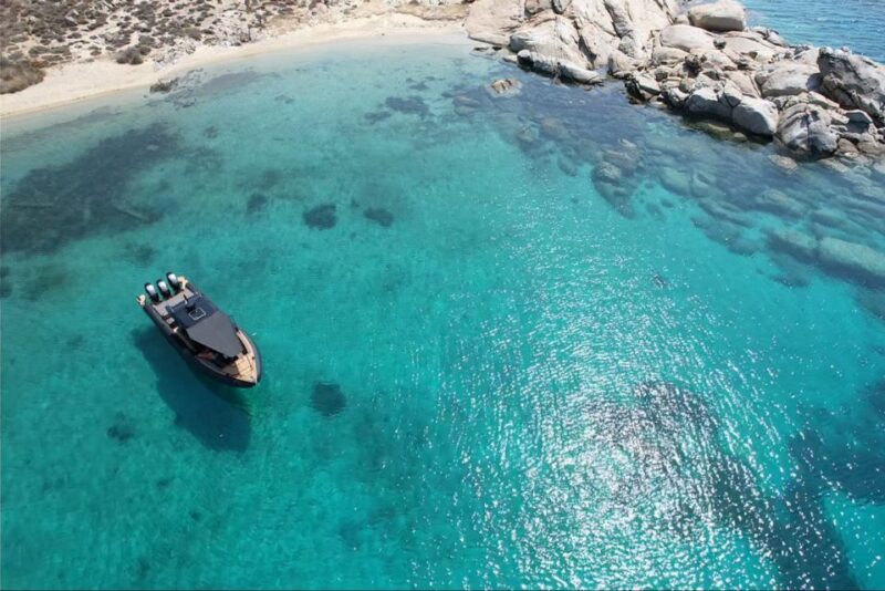 Mykonos Private Full Day Cruise With a Rafnar 1200 T-Top - Booking Information