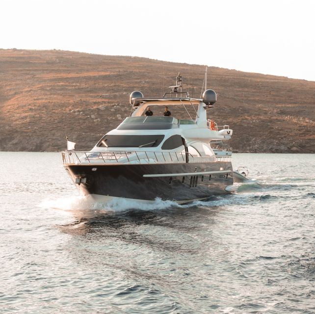 Mykonos: Private Luxury Yacht Cruise With Snacks and Drinks - Key Points