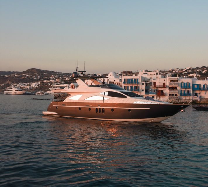 Mykonos: Private Luxury Yacht Cruise With Snacks and Drinks - Included Amenities