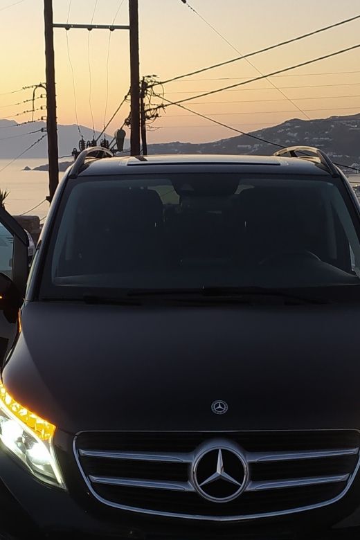 Mykonos: Private One-Way Transfer – Port to Hotel - Driver Qualifications