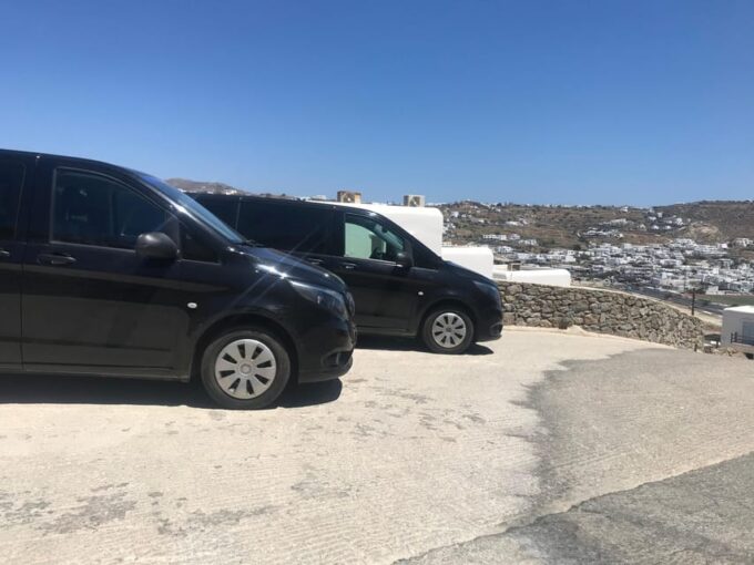 Mykonos Private Transfer: From Port to Airport - Driver and Audio Guide