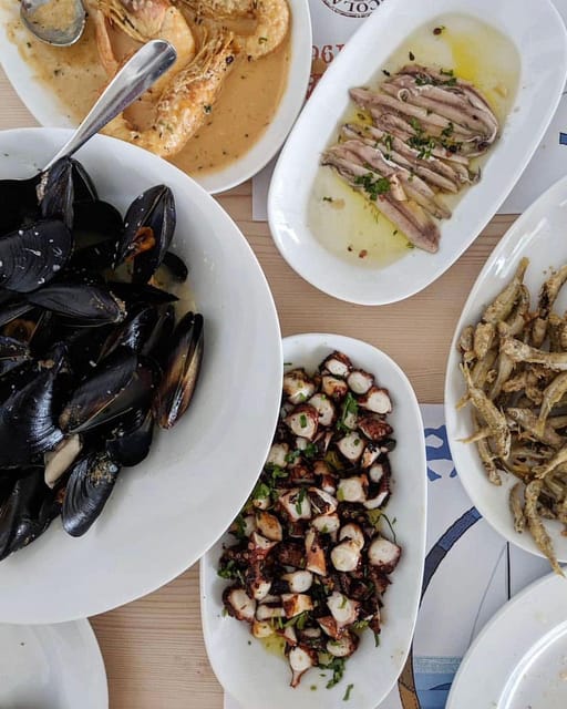 Mykonos Road Trip - Original Greek Food Exprerience - Panoramic Photo Stops