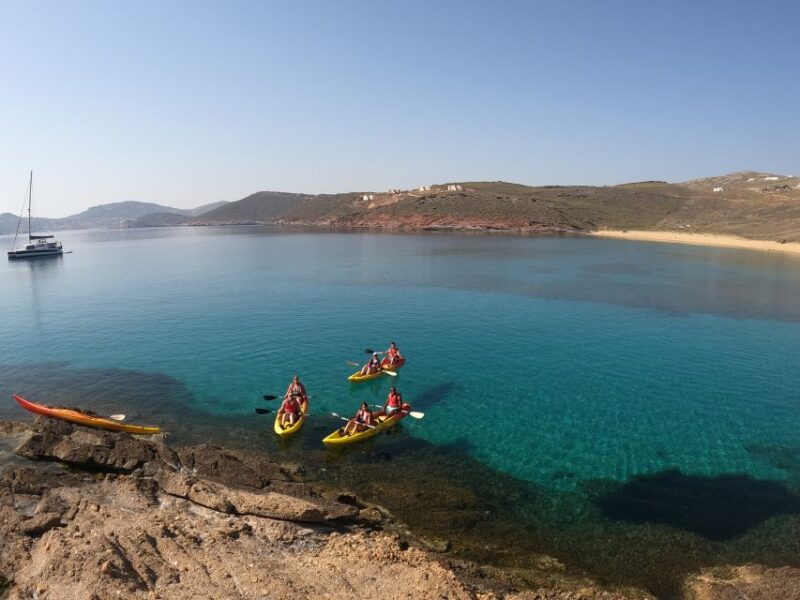 Mykonos: Secluded Bays Sea Kayaking Tour With Gopro Photos - Explore Secluded Bays of Mykonos