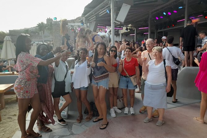 Mykonos Semi Private Bus Tour in English Spanish - Booking Information