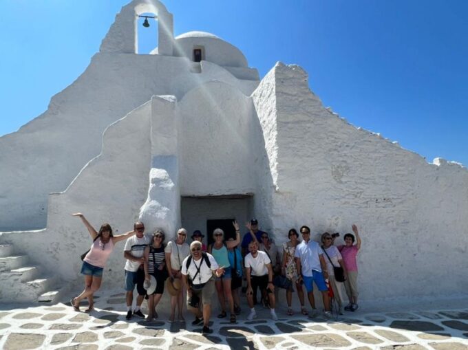 Mykonos: Shore Excursion With Cruise Ship Terminal Pickup - Transportation and Guide