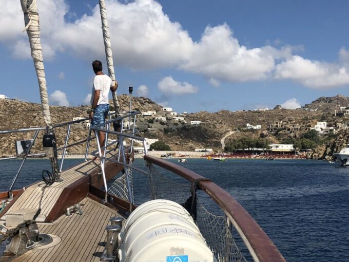 Mykonos: South Beaches & Rhenia Yacht Cruise With Transfers - Frequently Asked Questions