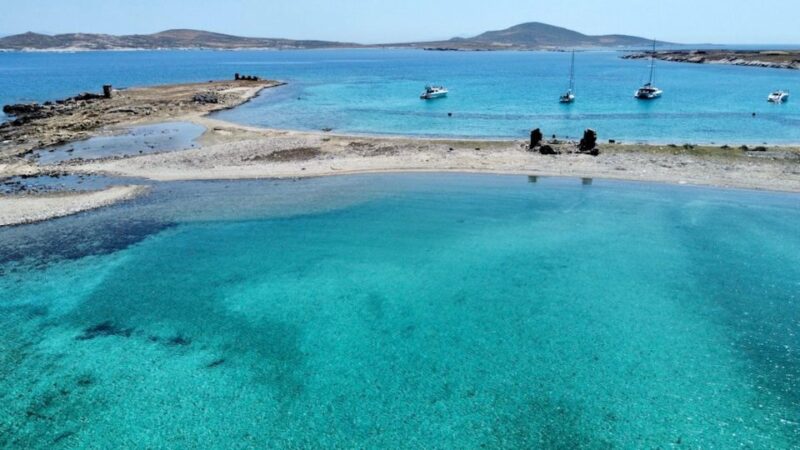 MYKONOS SOUTH COAST OR DELOS & RHENIA MORNING PRIVATE CRUISE - Visiting Delos and Rhenia