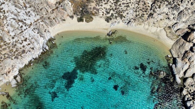 MYKONOS SOUTH COAST OR DELOS & RHENIA MORNING PRIVATE CRUISE - Included in the Tour